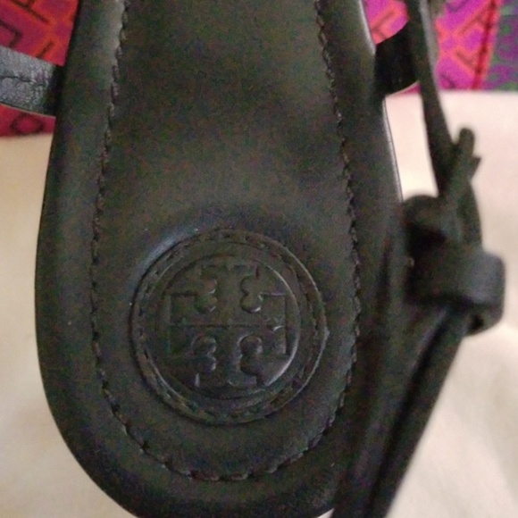 ** SOLD**NIB! TORY BURCH MILLER 60MM WEDGE SANDALS - Picture 6 of 8